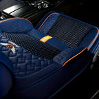 Kit Capa Banco de Carro Completo em Couro Legítimo Italian + BRINDE: Kit Tapete Completo