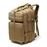 Mochila Tática Militar Areia 50L
